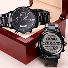 Whoever Wants to Be a Leader (Mark 1043) – Men's Watch
